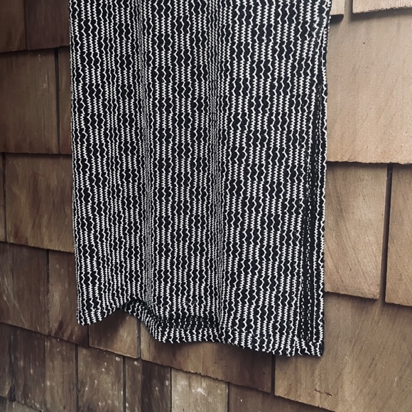 Steve Madden Bodycon Tank Midi Dress Cut Mesh Crochet Striped Pattern Knit S - Picture 9 of 14